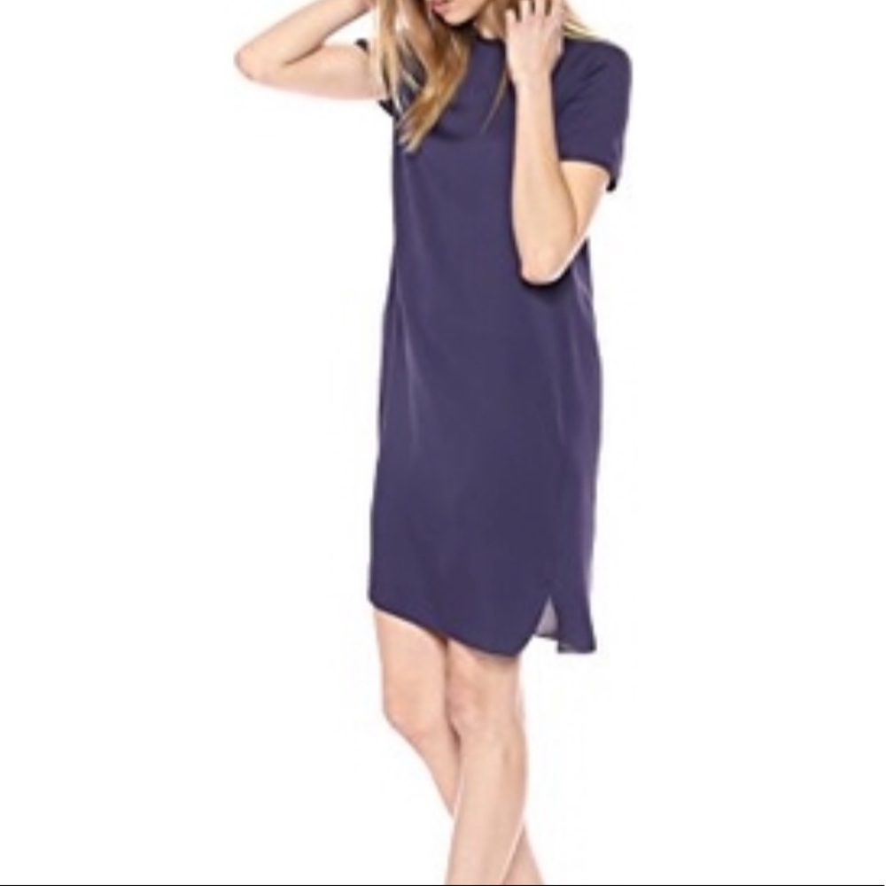 Theory 100% silk dress